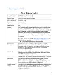 thumnail for GRID3 COD - Health Facilities v3.0 Data Release Notes.pdf