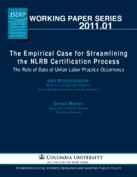 thumnail for iserp_working_paper_2011-01.pdf