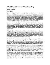 thumnail for The_Abkhaz_Dilemma_and_the_Czar_s_Dog.pdf