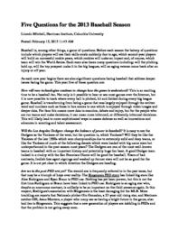 thumnail for Five_Questions_for_the_2013_Baseball_Season.pdf