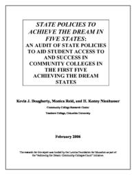 thumnail for Dougherty_-_State_Pol_to_Achieve_Dream_5_States_2-27-06.pdf
