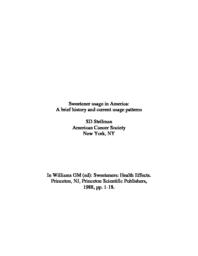 thumnail for Stellman_1988_Sweeteners_in_America.pdf