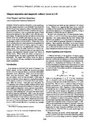 thumnail for magma-migration-and-magmatic-solitary-waves-in-3-D.pdf