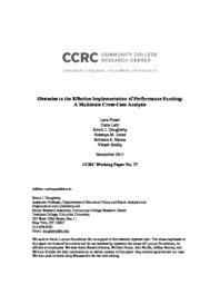 thumnail for Pheatt_et_al_-_Obstacles-to-performance-funding-implementation_2014.pdf