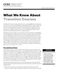 thumnail for what-we-know-about-transition-courses.pdf