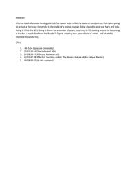 thumnail for Morton_Kaish_Oral_History_Abstract___Clip_times.docx