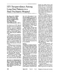 thumnail for HIV seroprevalence among long-stay patients in a state psychiatric hospital.pdf