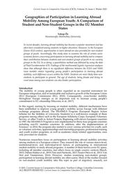 thumnail for 4_Öz, Y. Geographies of Participation in Learning Abroad Mobility Among European Youth.pdf
