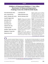 thumnail for Wickramaratne et al. - 2011 - Children of Depressed Mothers 1 Year After Remissi.pdf