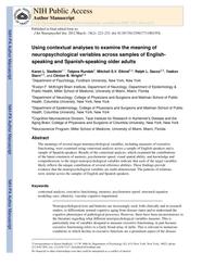thumnail for Siedlecki et al. - 2012 - Using Contextual Analyses to Examine the Meaning o.pdf