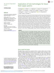 thumnail for Asseng et al. - 2021 - Implications of new technologies for future food s.pdf
