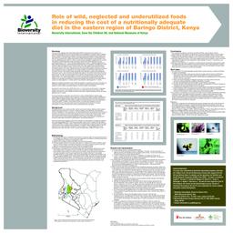 thumnail for 2013 Role of NUS in reducing cost of diet_Poster.pdf