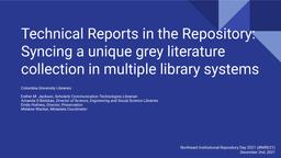 thumnail for Lamont Technical Reports - Jackson, Bielskas, Holmes, Wacker - NIRD.pdf