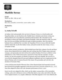 thumnail for Matilde Serao – Women Film Pioneers Project.pdf