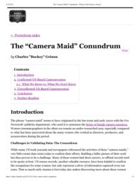 thumnail for The Camera Maid Conundrum – Women Film Pioneers Project.pdf