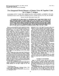 thumnail for Levitt et al. - 1985 - Two Integrated Partial Repeats of Simian Virus 40 .pdf