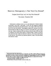 thumnail for Retention-Heterogeneity-in-New-York-City-Schools.pdf