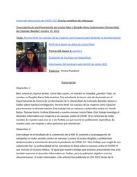 thumnail for Spanish - Leysia Palen and Deepika Rama Subramanian, University of Colorado, Boulder.docx