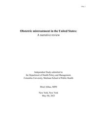 thumnail for MiralAbbas_IndStudy_ Obstetric Mistreatment.docx.pdf