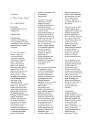 thumnail for Pollack - 2001 - Gene Maps Lead Medicine Down the Wrong Road.pdf