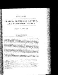 thumnail for Ethics, Economic Advice and Economic Policy_0.pdf
