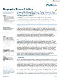 thumnail for Nguyen et al_2022_Droughts, Pluvials, and Wet Season Timing Across the Chao Phraya River Basin.pdf