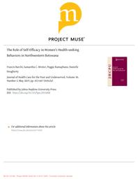 thumnail for Barchi et al. - 2019 - The Role of Self-Efficacy in Women's Health-seekin.pdf