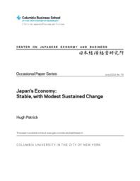 thumnail for OP 79.Hugh Patrick.Stable, with Sustained Modest Change_0519 update.pdf