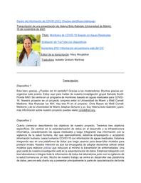 thumnail for Transcripción de una presentación de Helena Solo-Gabriele (Universidad de Miami).pdf