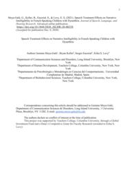 thumnail for Moya-Gale et al. French_Treatment_Revisions_repository.pdf