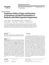 thumnail for Devier et al. - 2010 - Predictive Utility of Type and Duration of Symptom.pdf