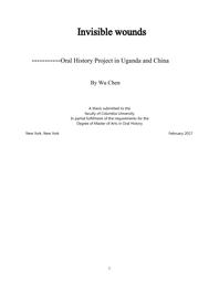 thumnail for Chen Wu_Invisible Wounds_February 2017.pdf