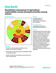 thumnail for Zhang et al. - 2021 - Quantitative assessment of agricultural sustainabi.pdf