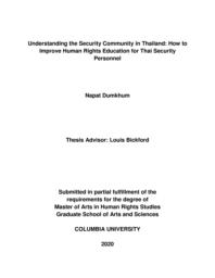 thumnail for Dumkhum, Napat - Final Version of Thesis.pdf