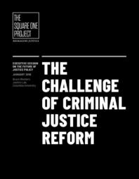thumnail for The Challenge of Criminal Justice Reform_Bruce Western_Final.pdf