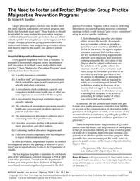 thumnail for R. Swidler, The Need to Foster Physician Group Malpractice Prevention Programs, NYSBA Health L. J. (2018).pdf