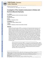 thumnail for Hinton et al. - 2004 - Investigation of Poor Academic Achievement in Chil.pdf