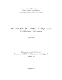 thumnail for Fairuza, Fathia. MA Thesis, Fall 2023, 2024 - Fathia Fairuza.pdf