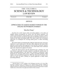 thumnail for Cheng_2021_Approaches to Assess Market Power in the Online Networking Market.pdf