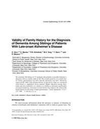 thumnail for Devi et al. - 1998 - Validity of family history for the diagnosis of de.pdf