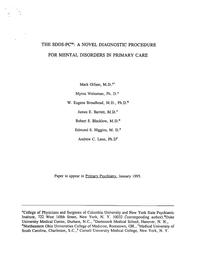 thumnail for Olfson et al. - THE SDDS-PC™ A NOVEL DIAGNOSTIC PROCEDURE FOR MEN.pdf