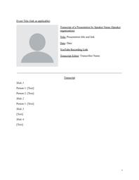 thumnail for Sample Transcription Template.pdf
