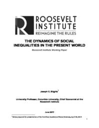 thumnail for The Dynamics of Social Inequalities in the Present World.pdf