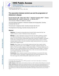 thumnail for Heymann et al. - 2016 - The Association Between Alcohol Use and the Progre.pdf