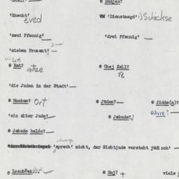 Western questionnaire, answ...