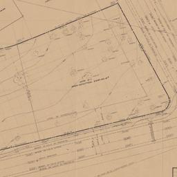 Topographic plot plan