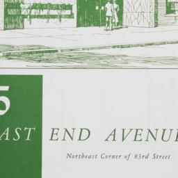 85 East End Avenue, Plan Of...