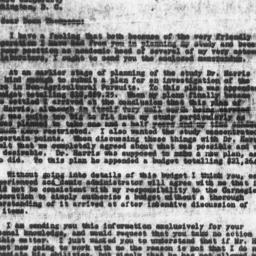 Letter from Gunnar Myrdal t...