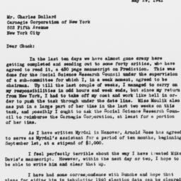 Letter from Samuel A. Stouf...