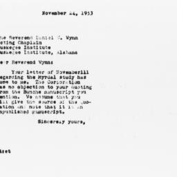 Letter from Florence Anders...
